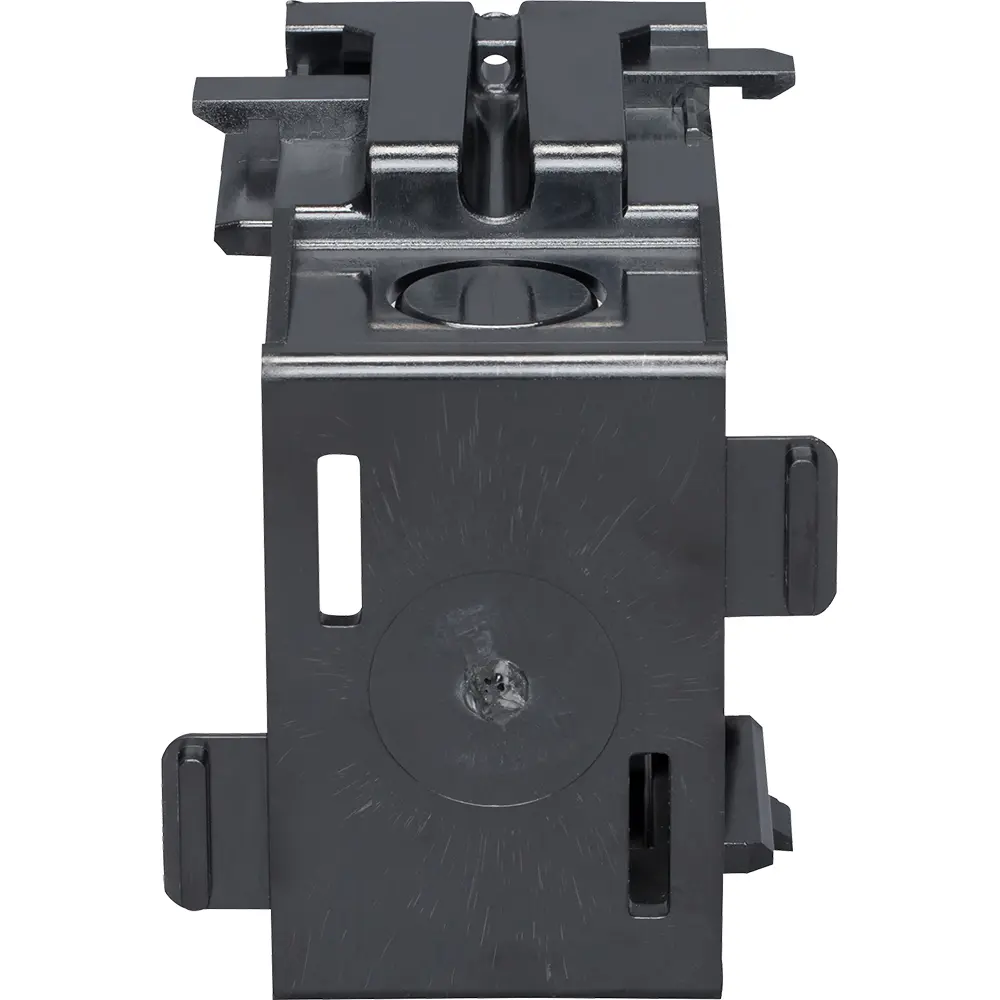 Single-Gang Gangable Box Center Section, Black