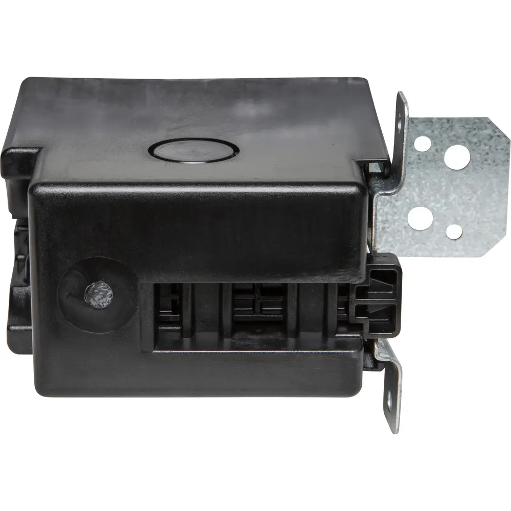 Single-Gang Horizontal Screw Mount, Black