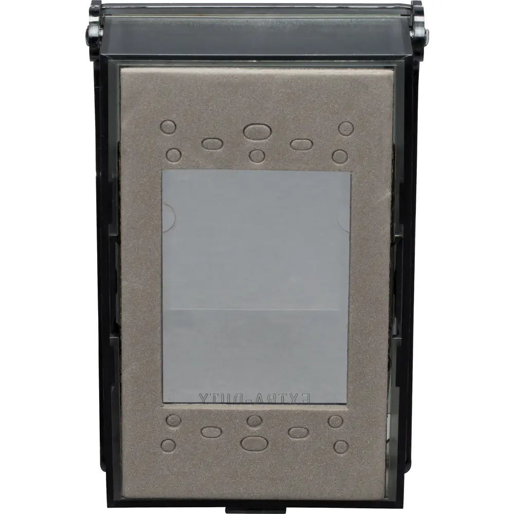 Single-Gang In-and-Out™ Weatherproof Cover, Vertical, Clear