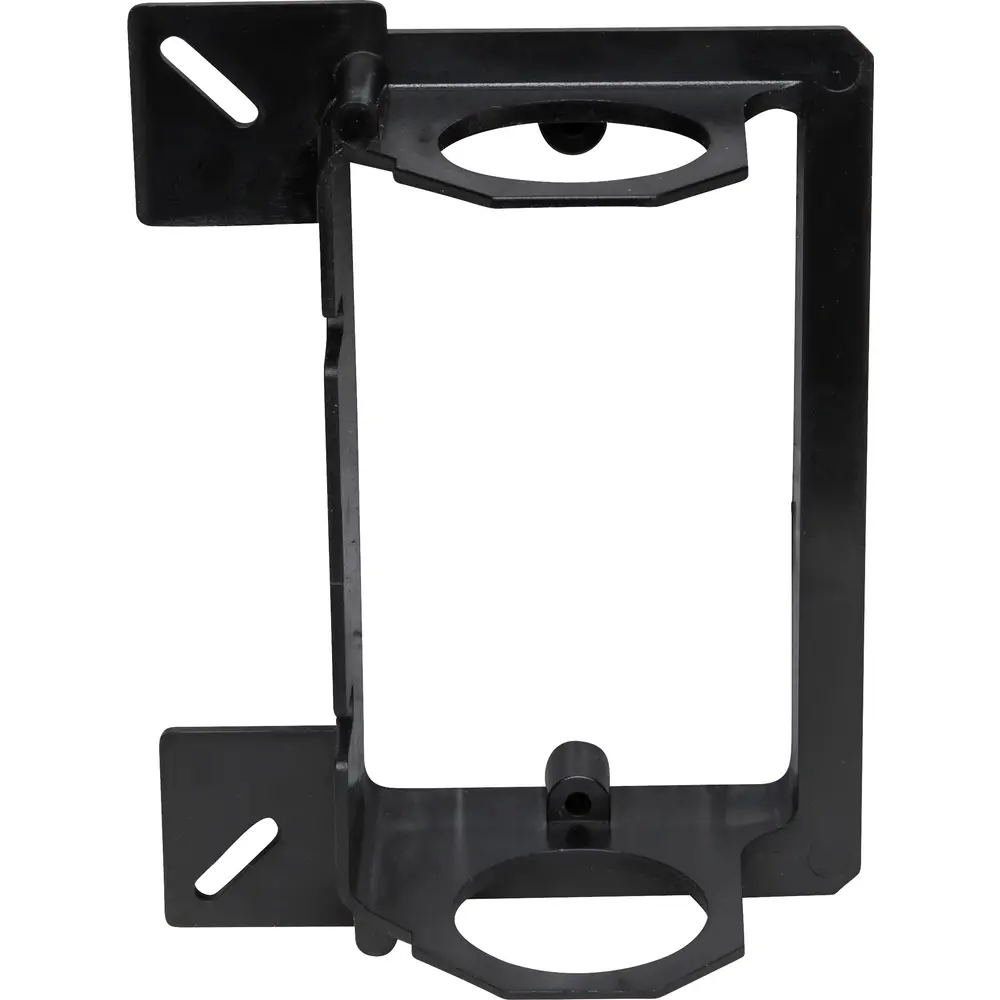 Single-Gang Low Voltage Mounting Bracket for New Construction, Black