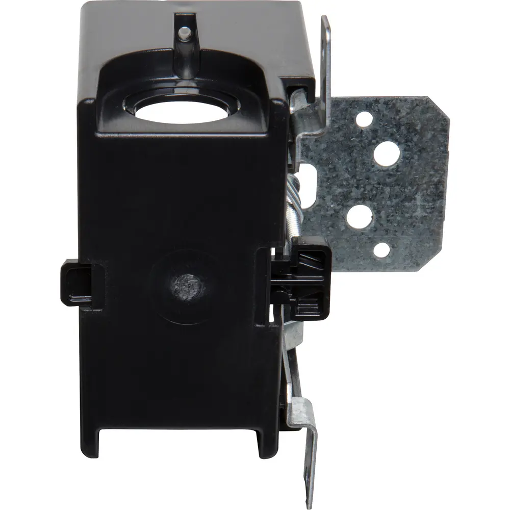 Single-Gang Non-Metallic Outlet Box, Black