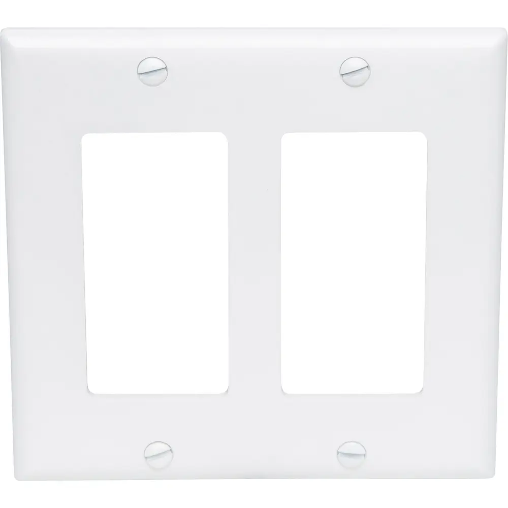 Steel Recessed TV Box™, 2-Gang, White