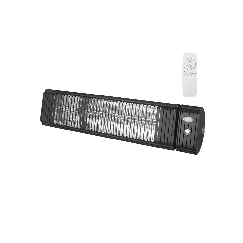 Carbon Fiber Emitter Infrared Heater with 6 Level Remote Control, 120 VAC, 1500W 3 Carbon Fiber Emitter Infrared Heater with 6 Level Remote Control, 120 VAC, 1500W