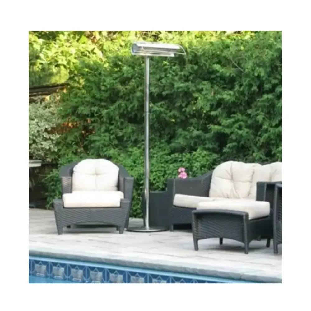 Patio Plus Free Standing Patio Heater with Remote On/Off