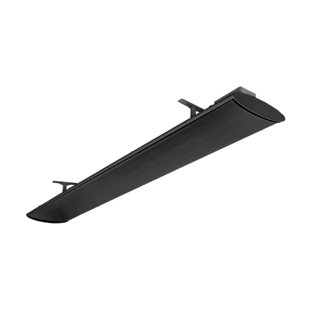 Shadow Series, Architecturally Focused No-Light Radiant Heater, 208V, 3200W, Black